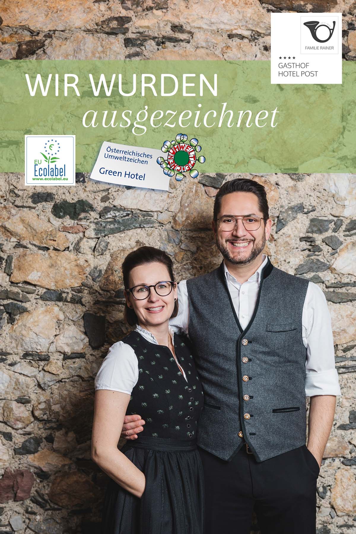 Wir wurden ausgezeichnet