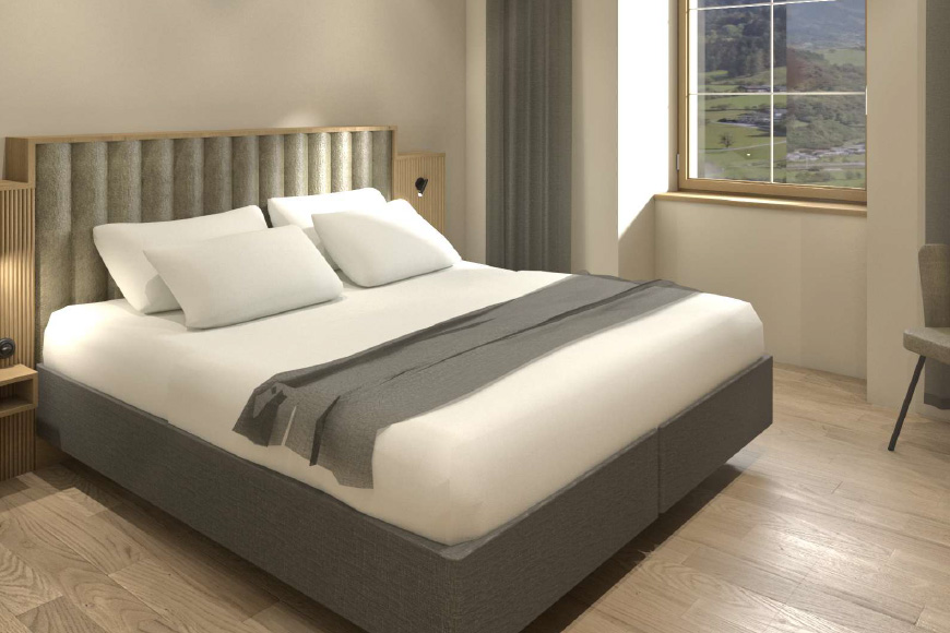 Suite Deluxe Tradition Zimmer Rendering
